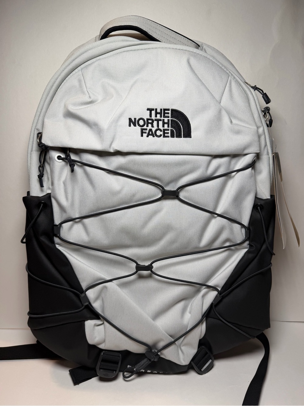 North Face Borealis Grey and Black Backpack (28 L)